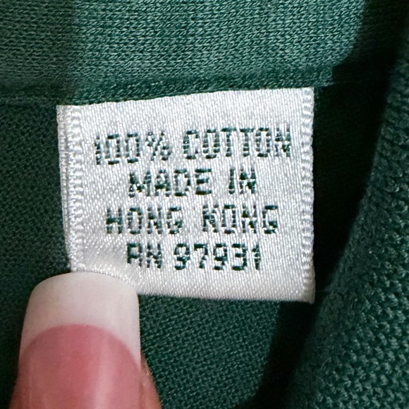 Augusta National Golf Shop Men’s Masters Embroidered Green Polo Sz L Rn97931 - Picture 5 of 5